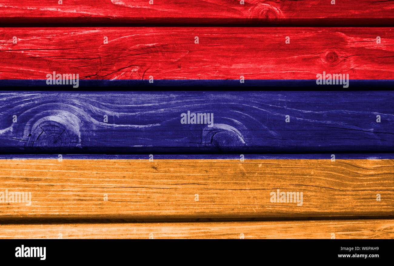 Armenia wooden flag hi-res stock photography and images - Alamy