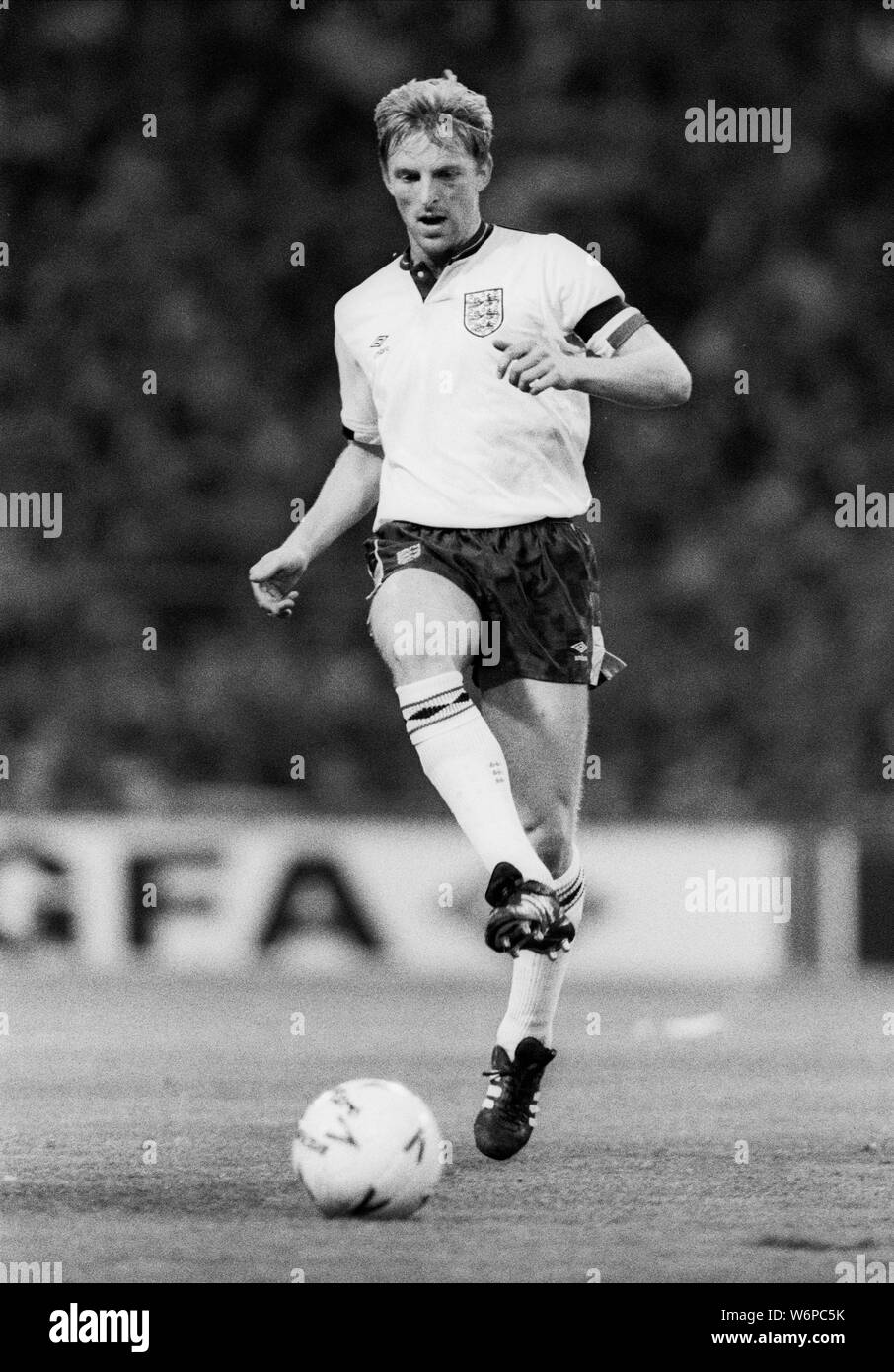 GARY STEVENS, ENGLAND and EVERTON FC, 1989 Stock Photo Alamy