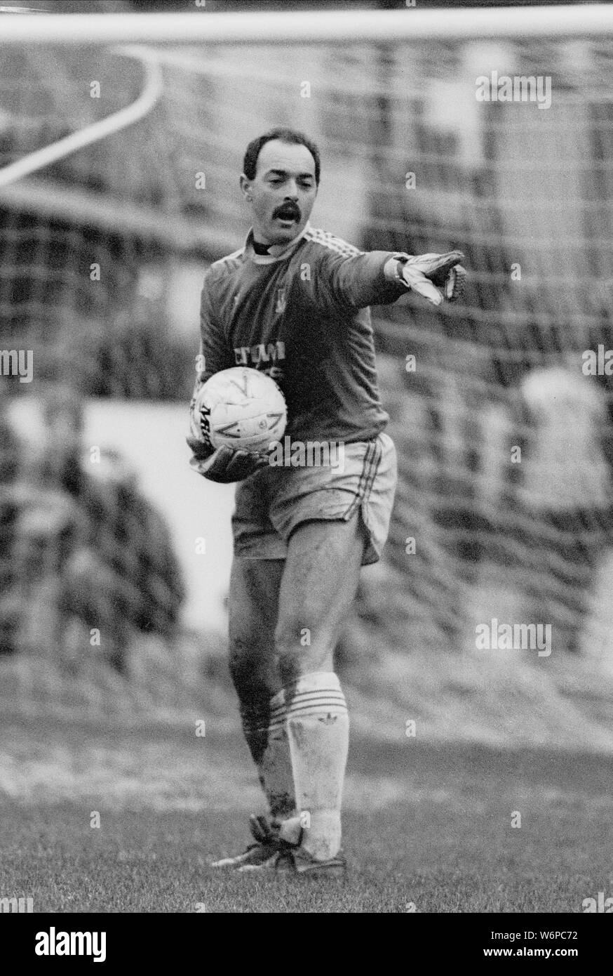 BRUCE GROBBELAAR, LIVERPOOL FC, 1988 Stock Photo