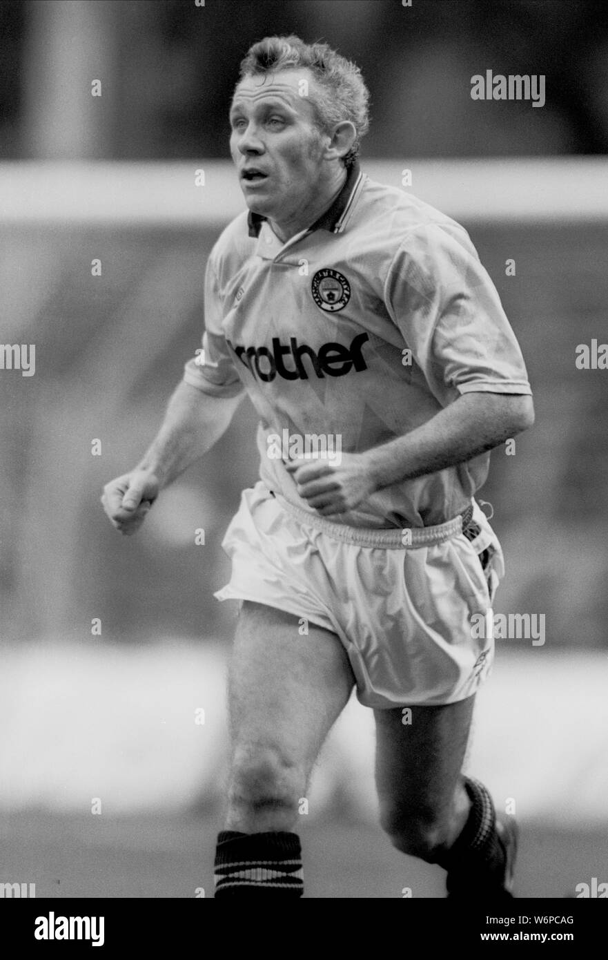 PETER REID, MANCHESTER CITY FC, 1990 Stock Photo