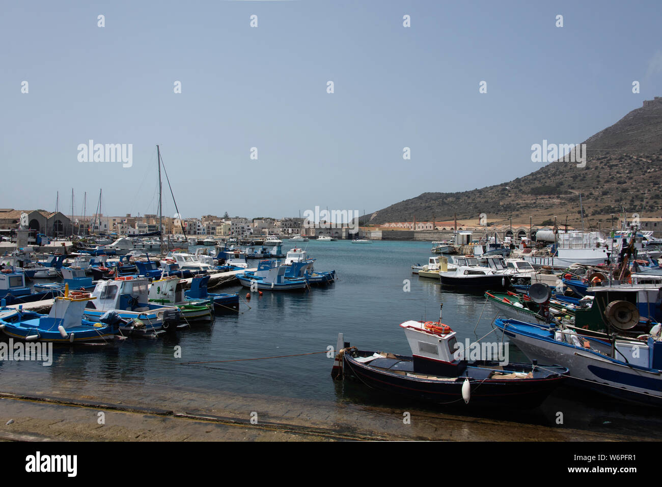 Favignana Island, Sicily Stock Photo