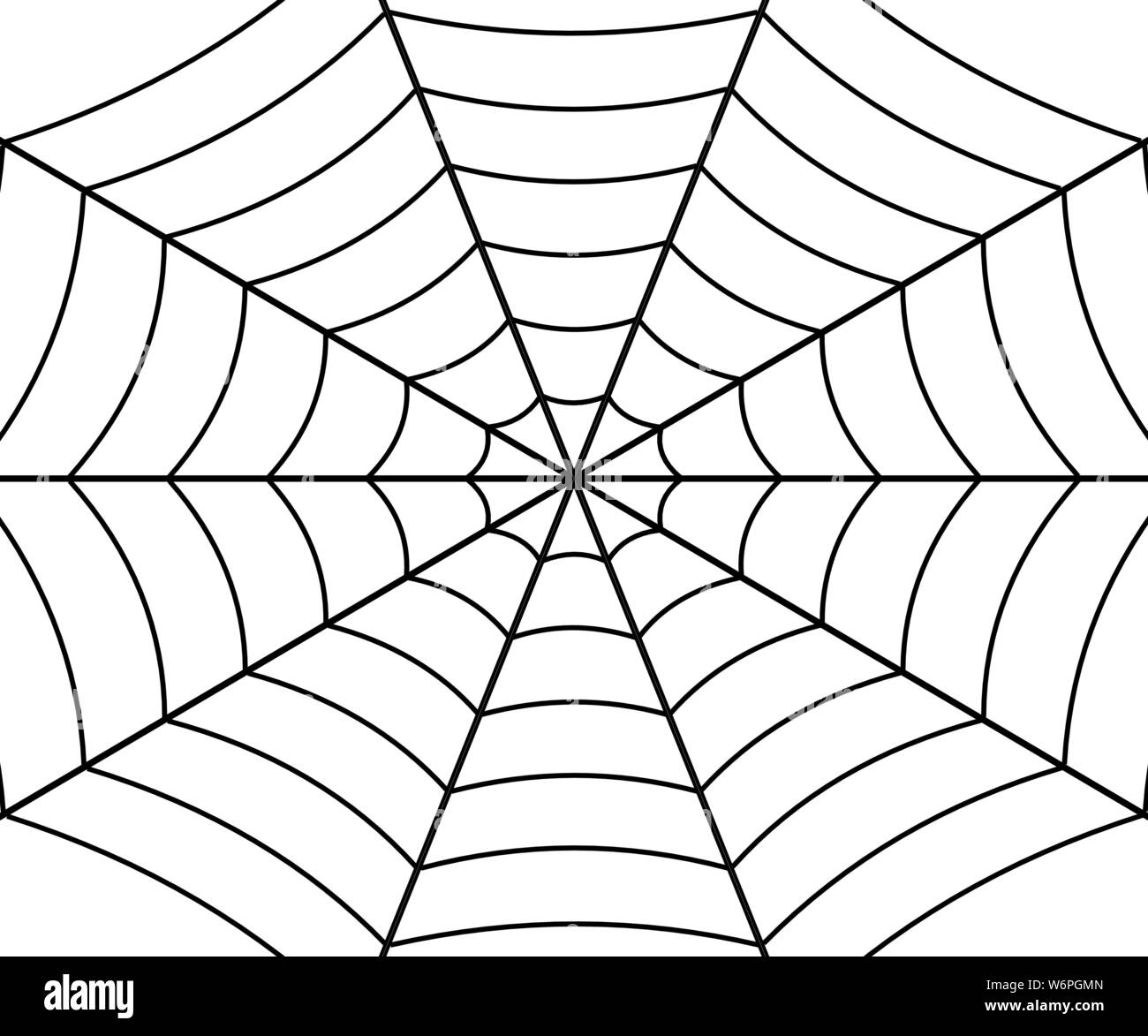 Spider web illustration, Vector cobweb . Template for your design Stock Vector Image & Art - Alamy
