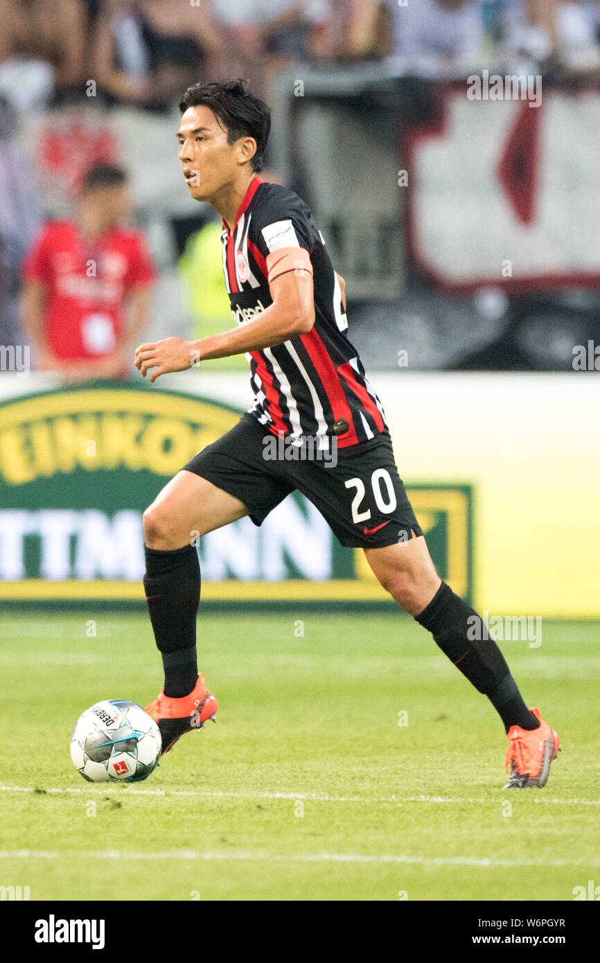 Frankfurt, Deutschland. 02nd Aug, 2019. Frankfurt (F) - FC Flora Tallinn (Flora) 2: 1, on 01.08. 2019 in Frankfurt/Germany. | Usage worldwide Credit: dpa/Alamy Live News Stock Photo