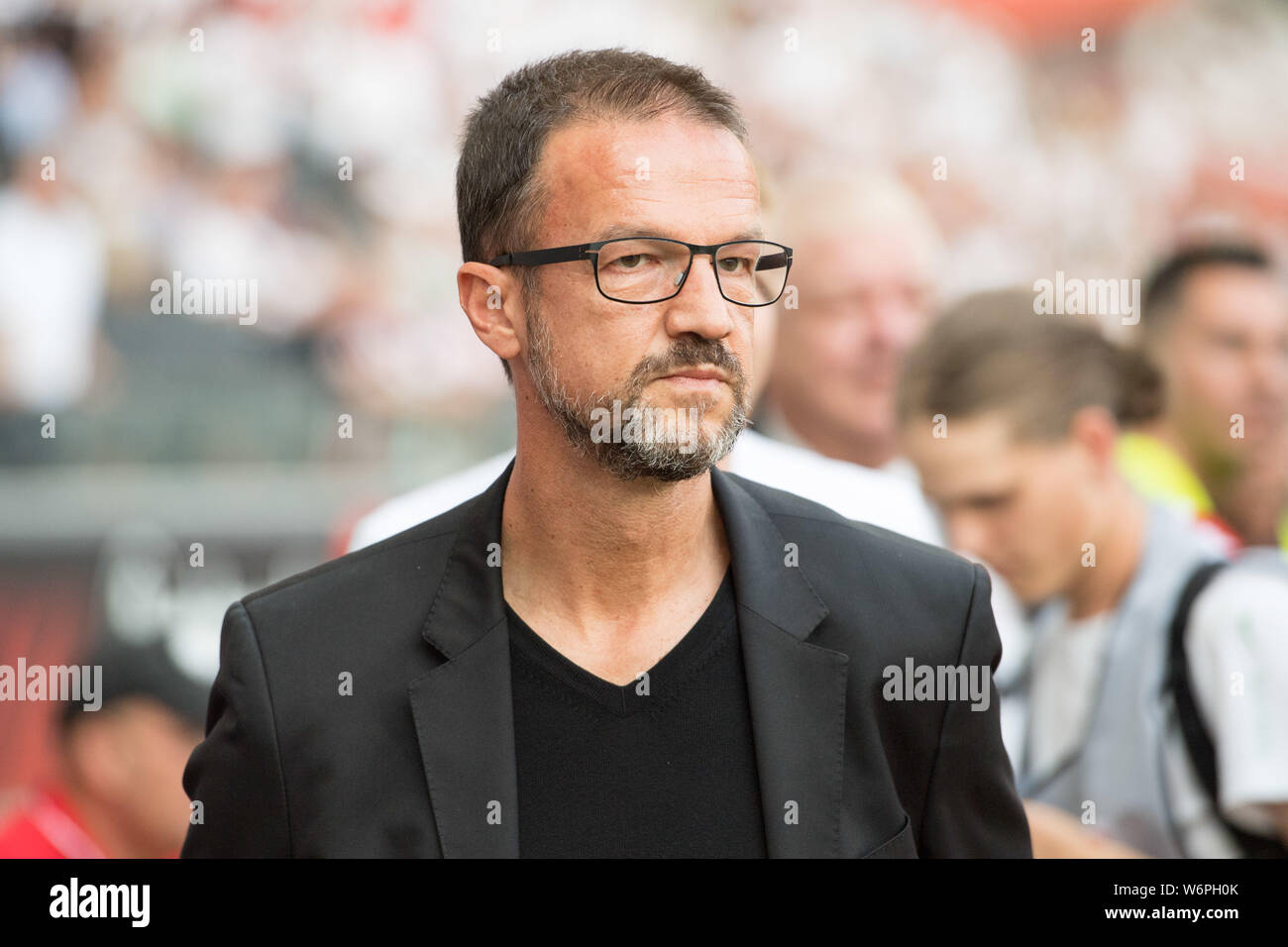 Frankfurt, Deutschland. 02nd Aug, 2019. Fredi BOBIC (Sport Board F), Half-length Portrait, Soccer Europa League, Qualification, 2nd Round, Ruckck, Eintracht Frankfurt (F) - FC Flora Tallinn (Flora) 2: 1, on 01/08/2019 in Frankfurt/Germany. | Usage worldwide Credit: dpa/Alamy Live News Stock Photo