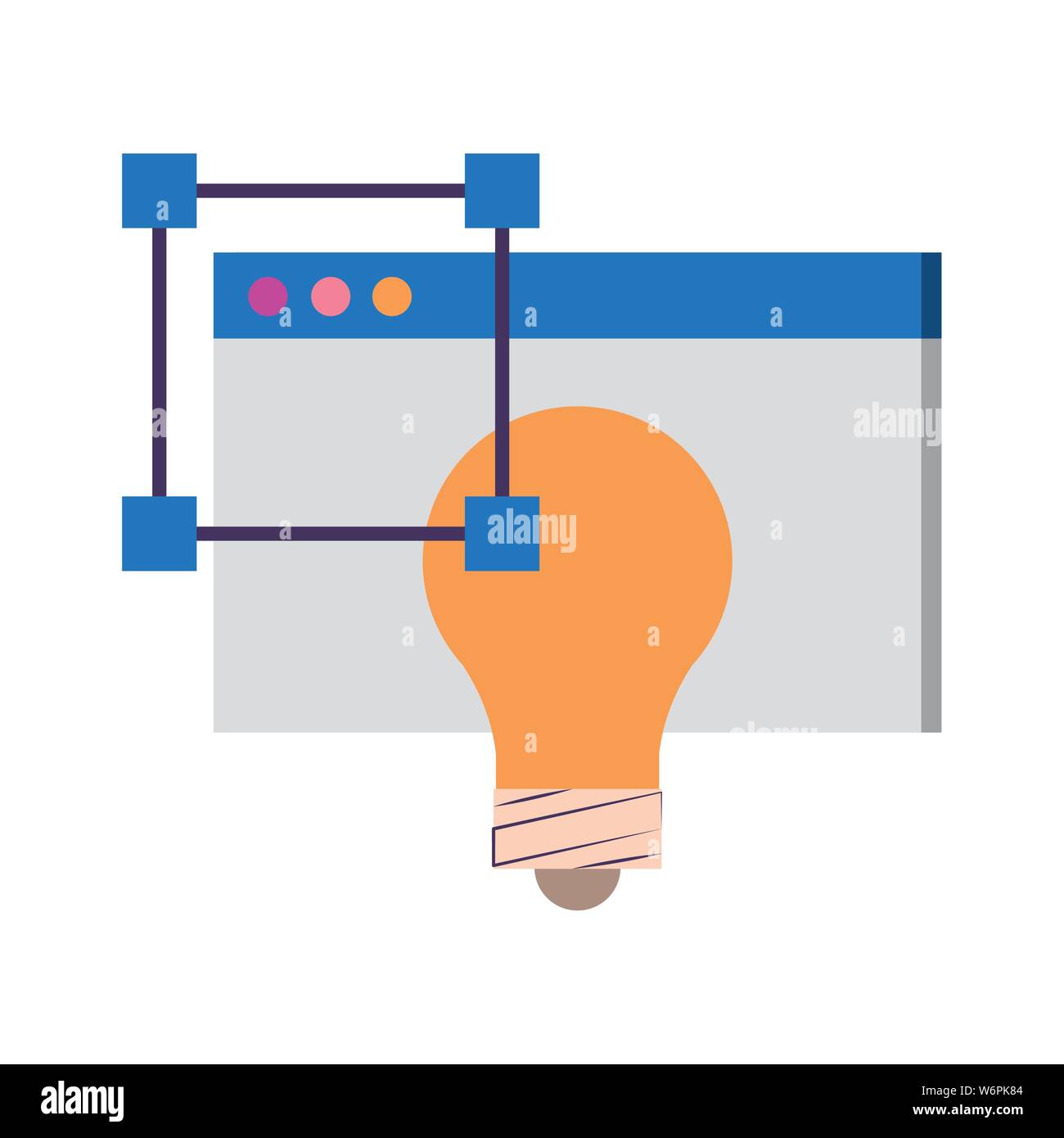 technology web digital hardware cartoon Stock Vector Image & Art - Alamy