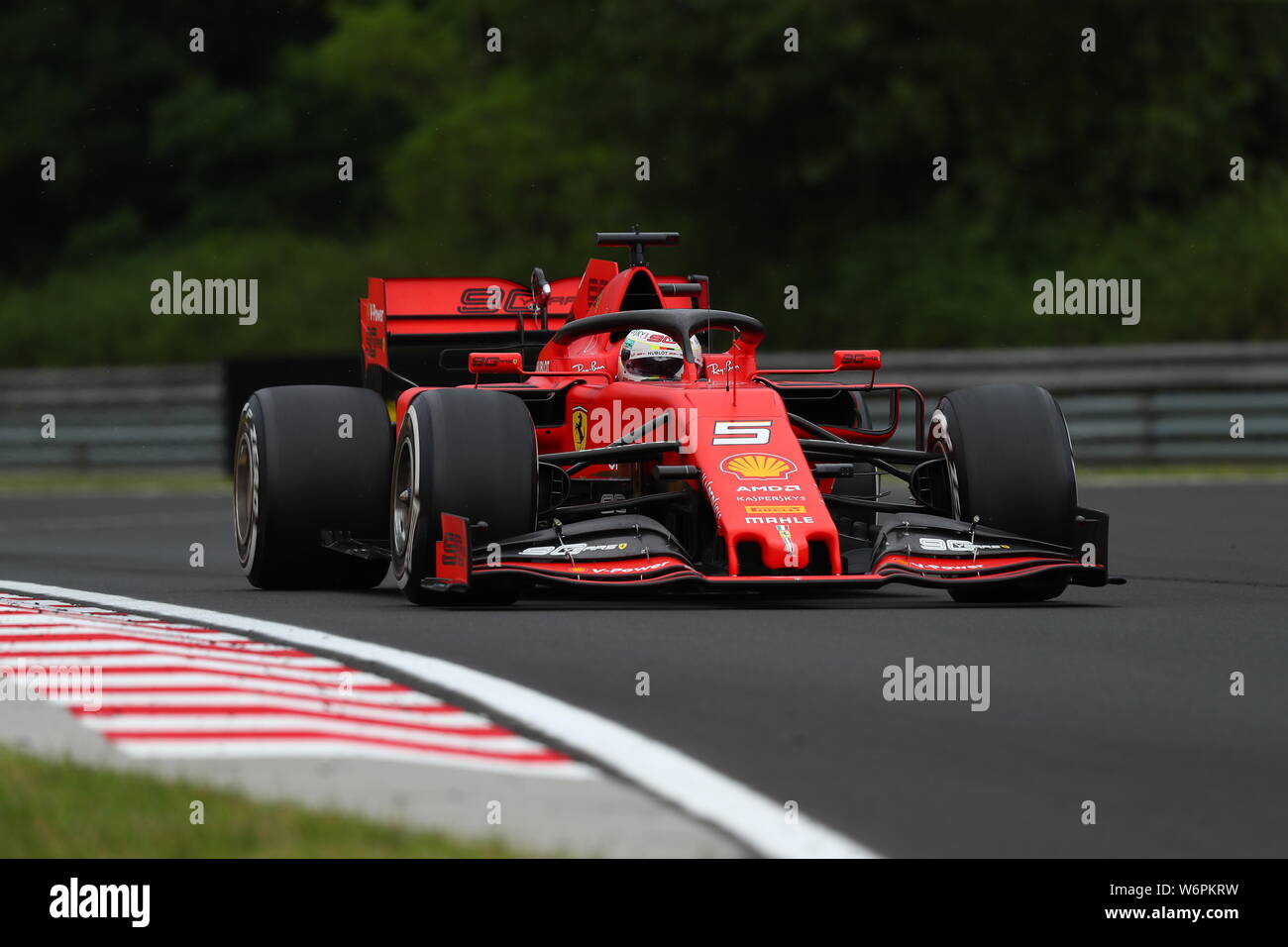 Budapest Budapest 02nd Aug 2019 05 Sebastian Vettel Scuderia Ferrari Hungarian Gp Budapest 2 4 August 2019 Credit Independent Photo Agency Alamy Live News Stock Photo Alamy
