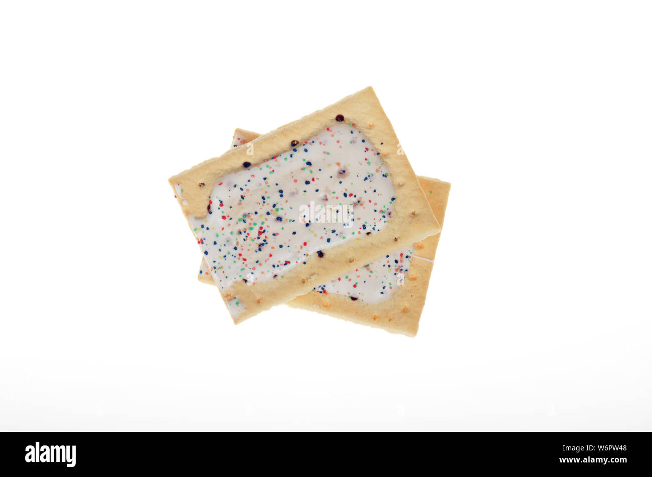 Kellogg’s frosted blueberry Pop-Tarts toaster pastries Stock Photo