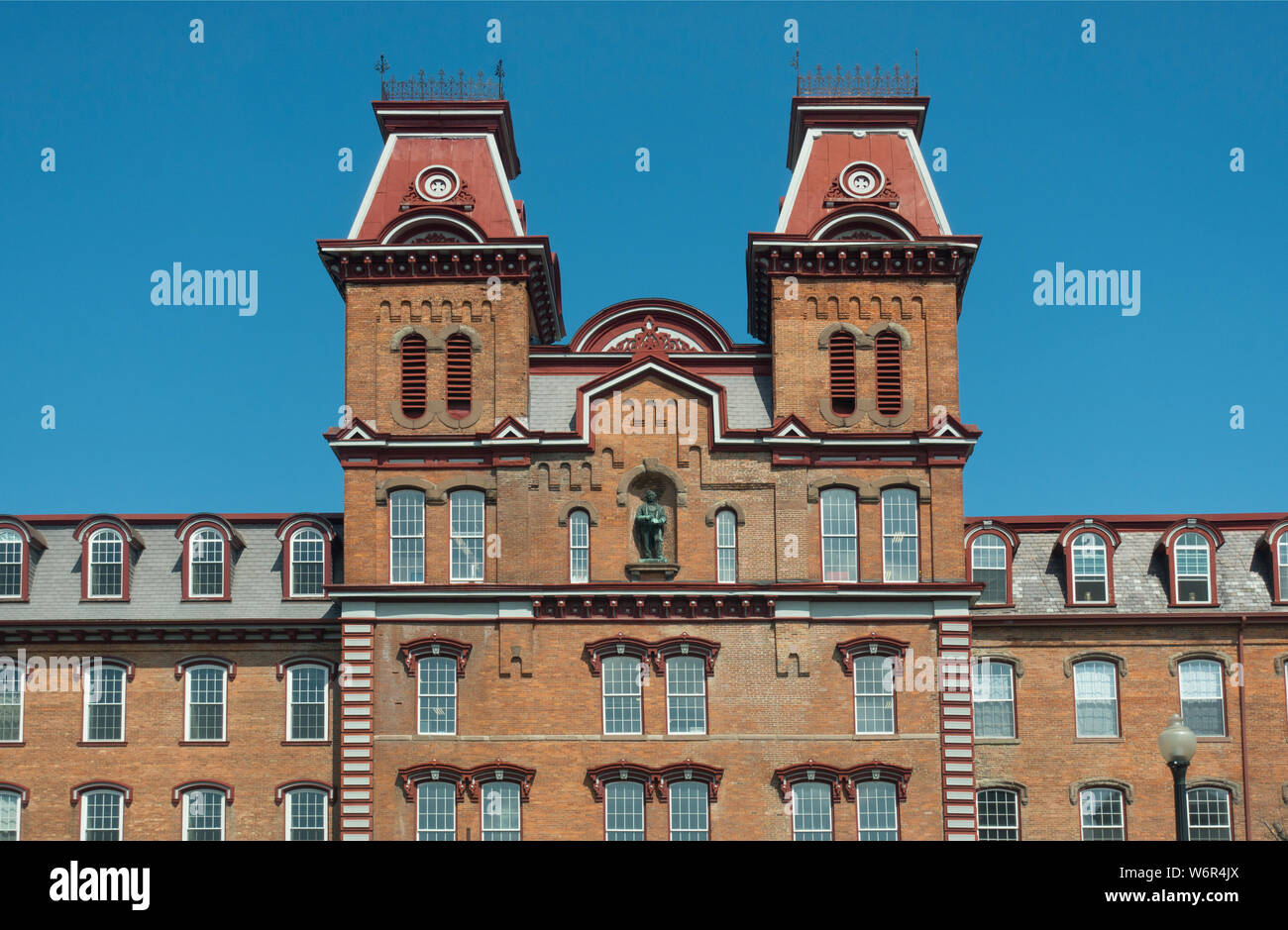 Harmony Mills apartments in Cohoes NY Stock Photo Alamy