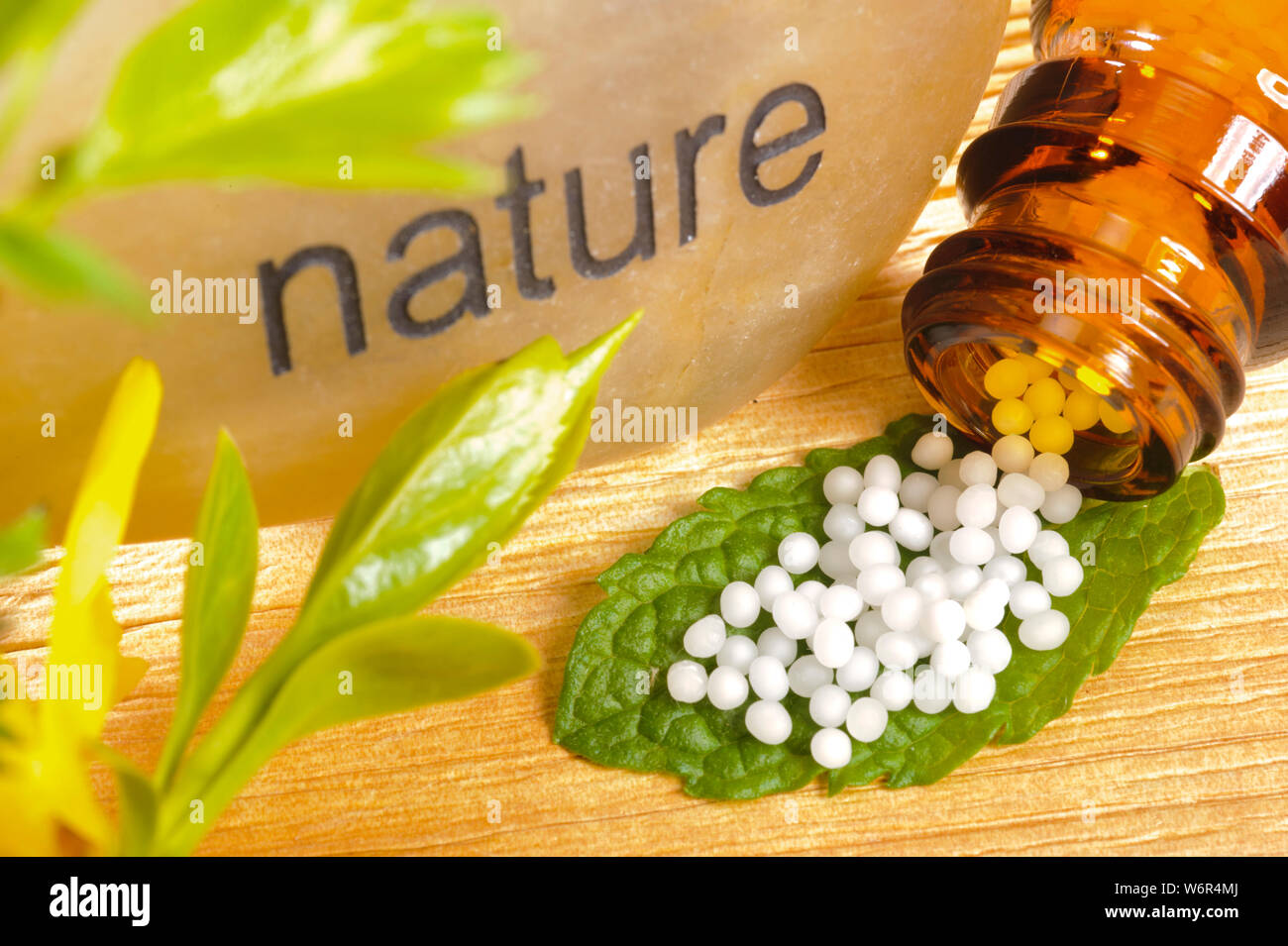 alternative and herbal medicine Stock Photo