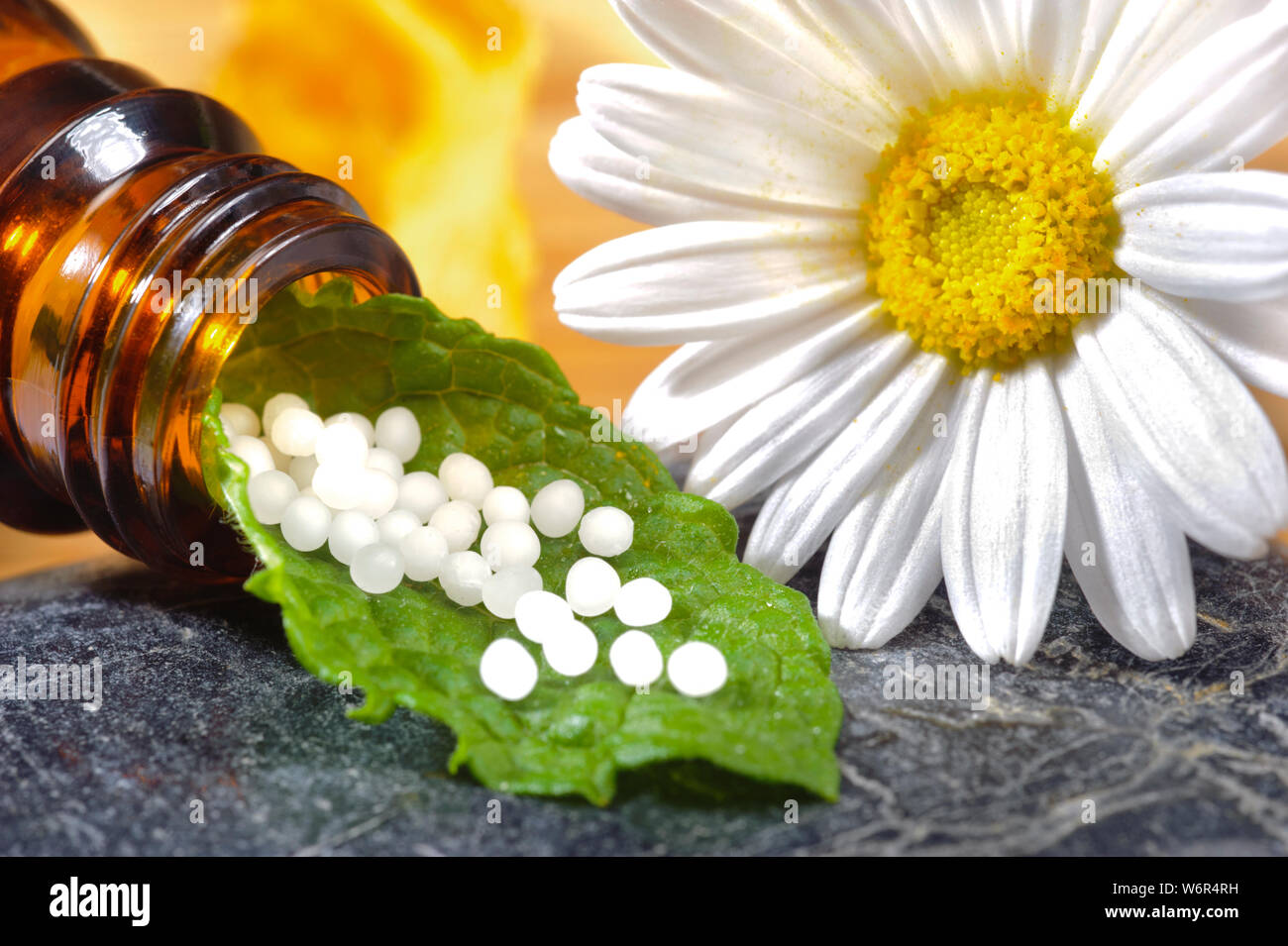 alternative and herbal medicine Stock Photo