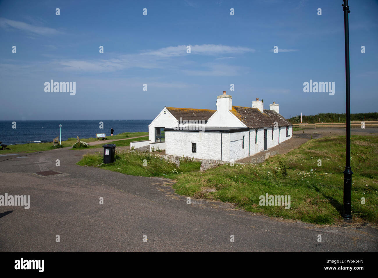 Road's End coffee shop at John O Groats the extreme north west point of the British mainland. Stock Photo