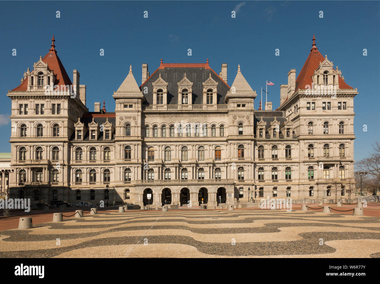 Empire State Plaza in Albany New York Stock Photo