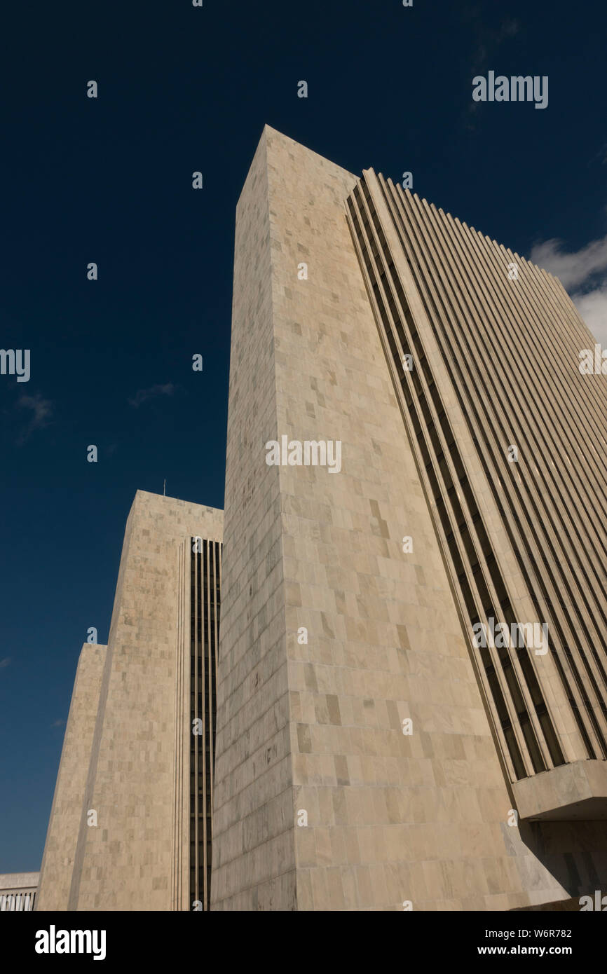 Empire State Plaza in Albany New York Stock Photo