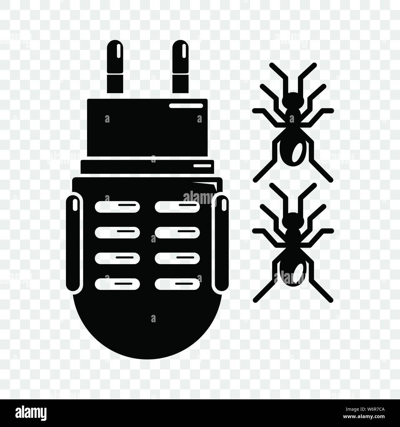 Electric mosquito icon, simple black style Stock Vector Image & Art - Alamy