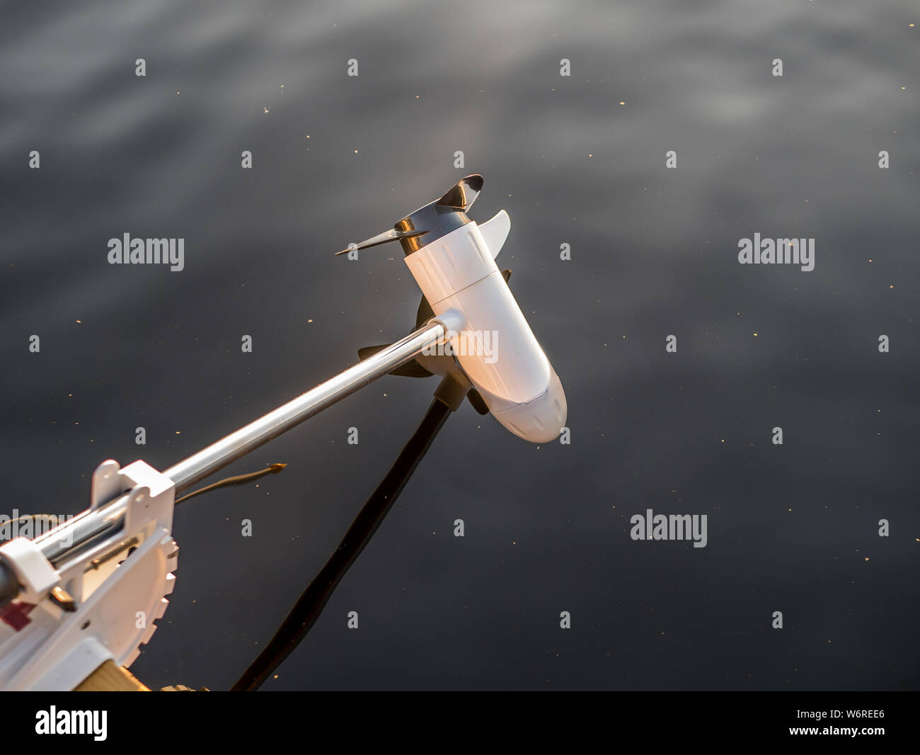 Electric engine powered by battery Stock Photo - Alamy