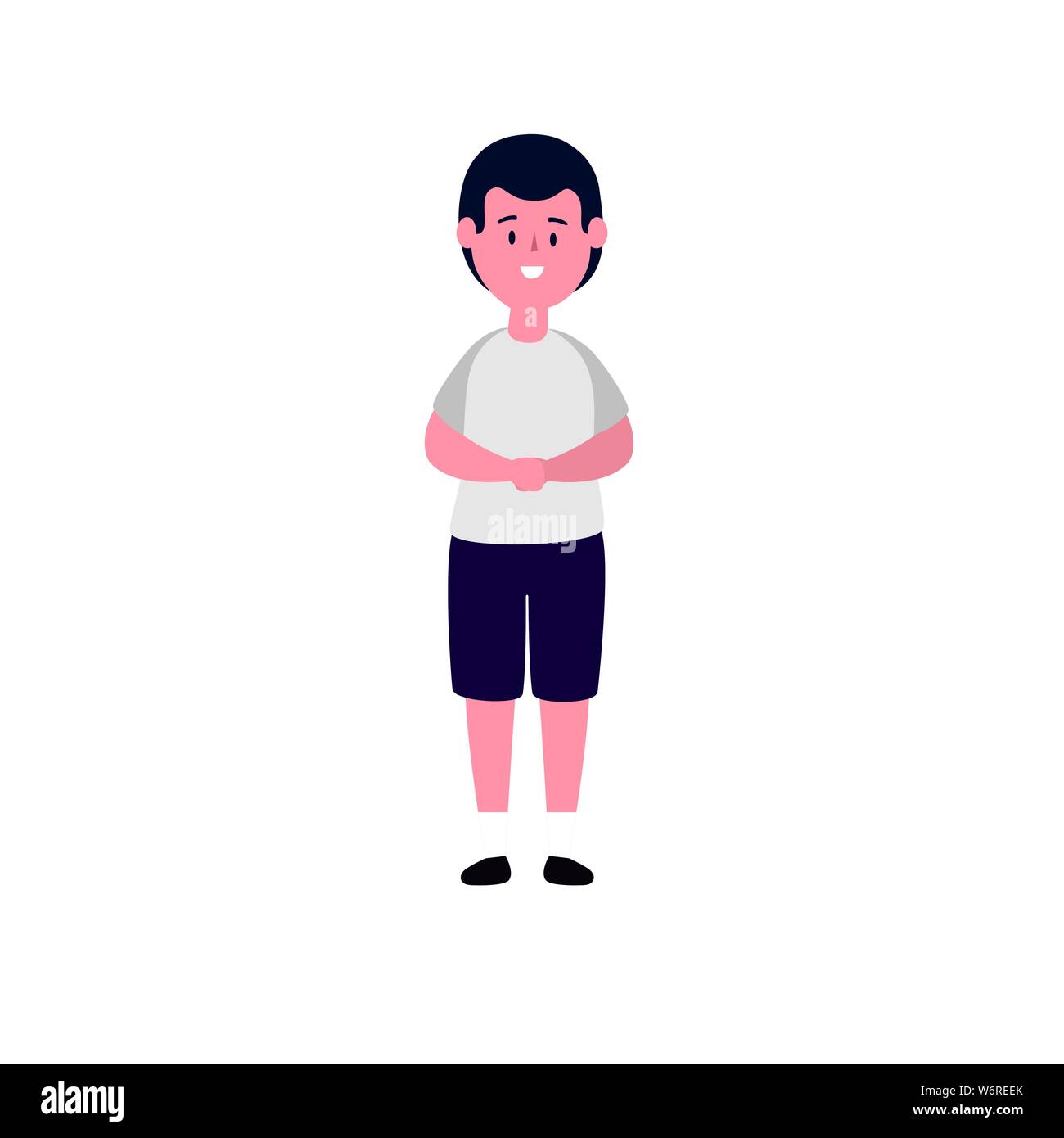 cute little boy avatar character Stock Vector Image & Art - Alamy