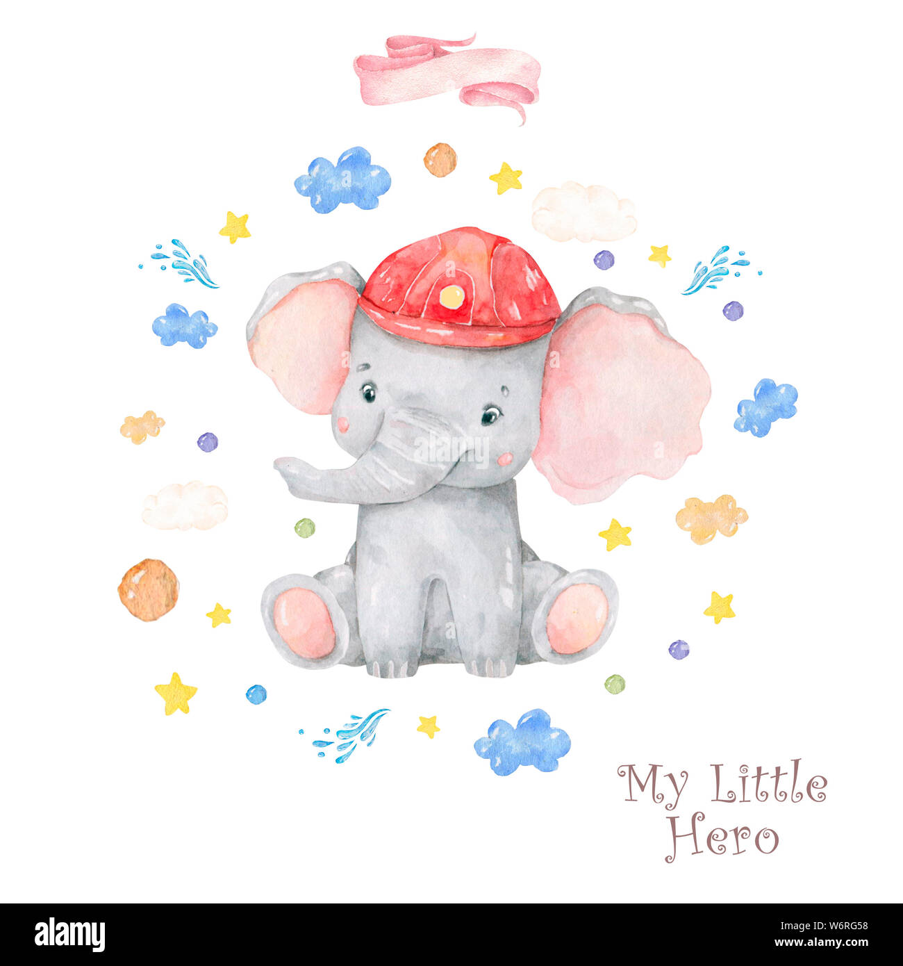 Cute baby safari animal elephant in the beautiful floral, flowers wreath, frame, bouquet. Coucou lettering Stock Photo - Alamy Cute baby safari animal elephant in the beautiful floral, flowers wreath, frame, bouquet. Coucou lettering Stock Photo - Alamy