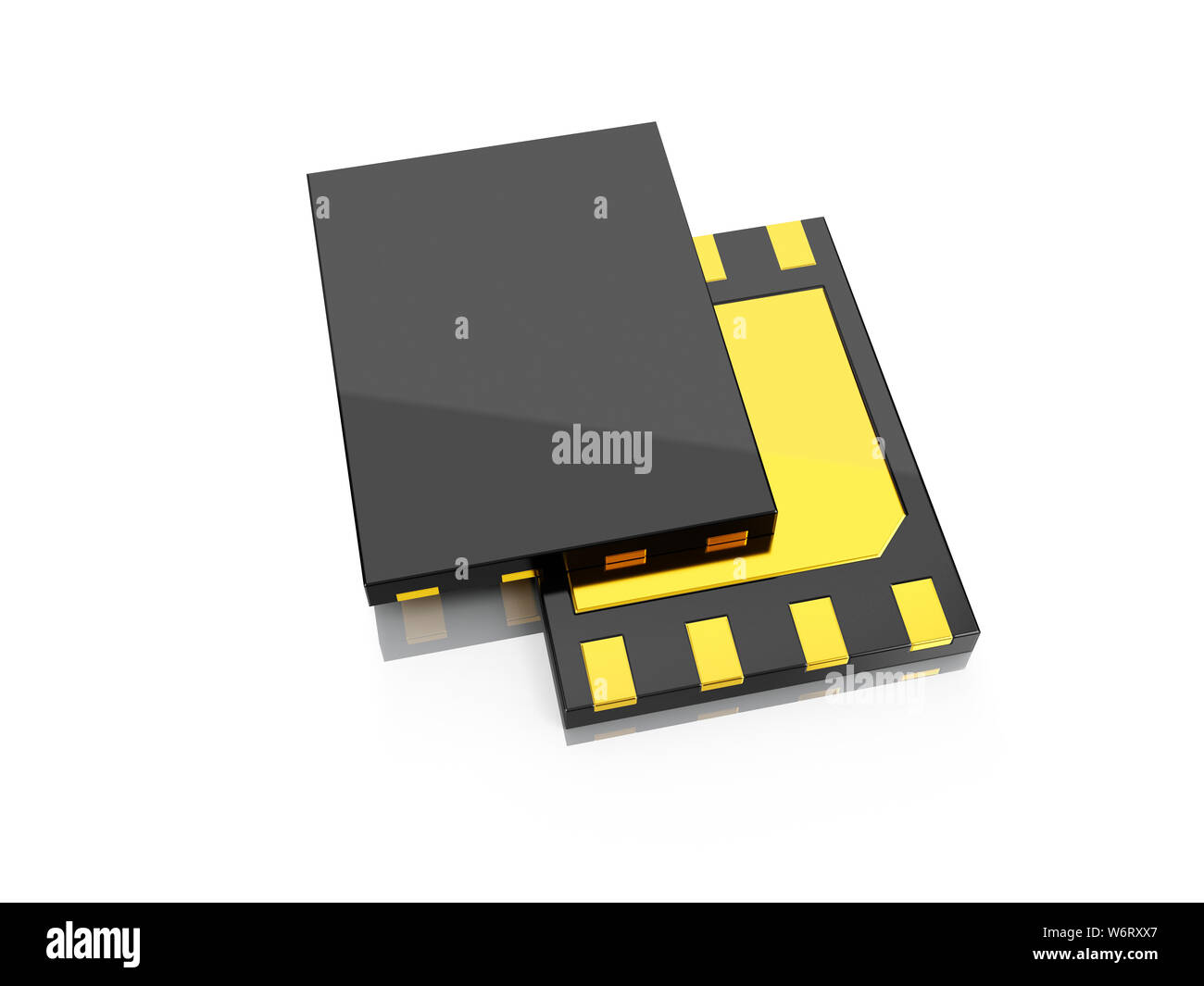 eSIM cards, illustration. Stock Photo