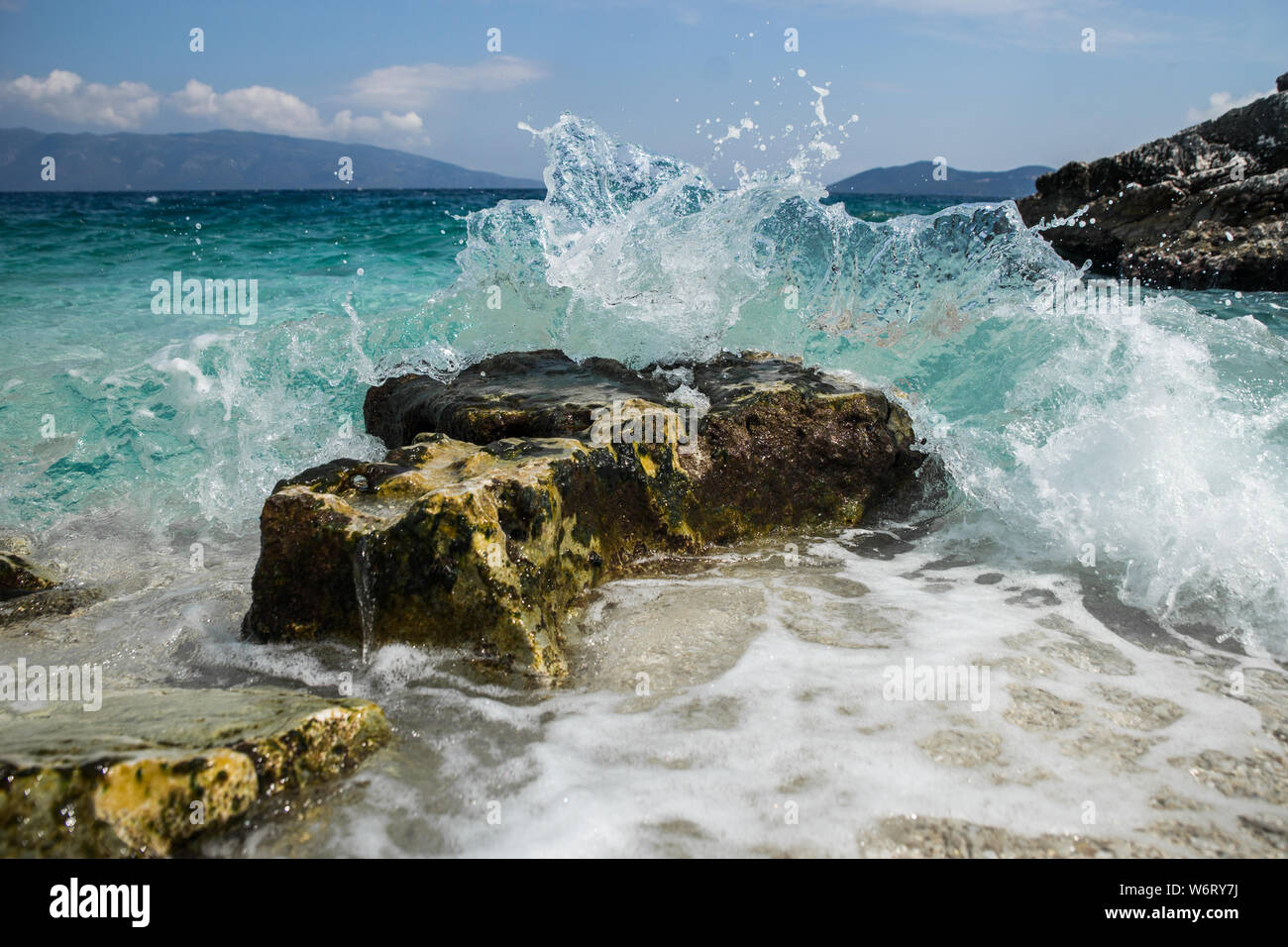 Greece Island Kefalonia Stock Photo