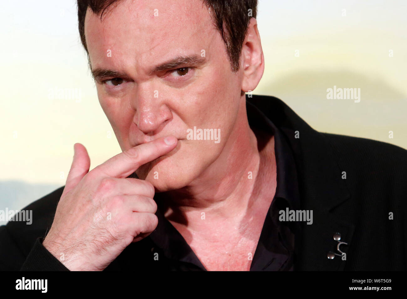 Roma, Italia. 02nd Aug, 2019. Quentin Tarantino Rome August 2nd 2019. Premiere of the film 'Once Upon a Time in Hollywood' Foto Samantha Zucchi Insidefoto Credit: insidefoto srl/Alamy Live News Stock Photo