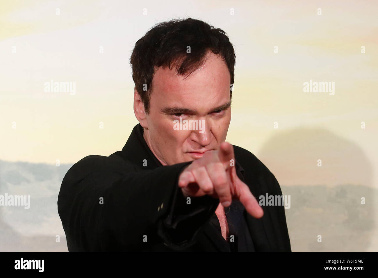 Roma, Italia. 02nd Aug, 2019. Quentin Tarantino Rome August 2nd 2019. Premiere of the film 'Once Upon a Time in Hollywood' Foto Samantha Zucchi Insidefoto Credit: insidefoto srl/Alamy Live News Stock Photo
