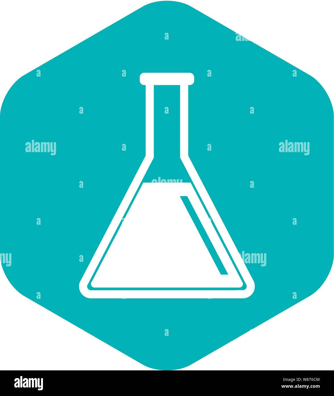 Conical flask test tube oil Cut Out Stock Images & Pictures - Alamy