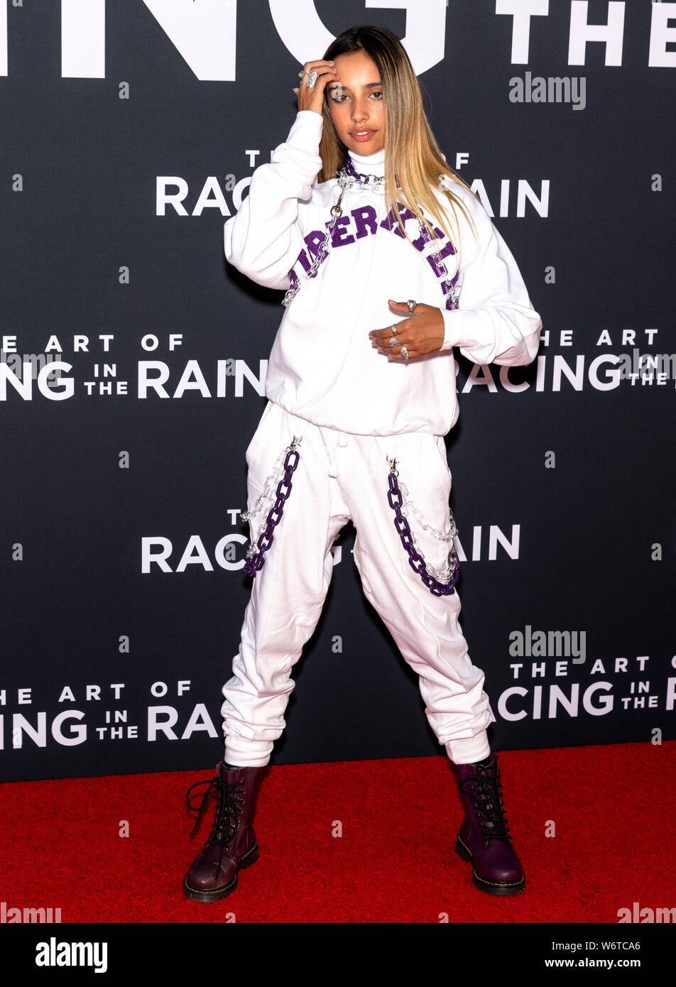 Los Angeles, CA - August 01, 2019: Kylie Cantrall attends the premiere