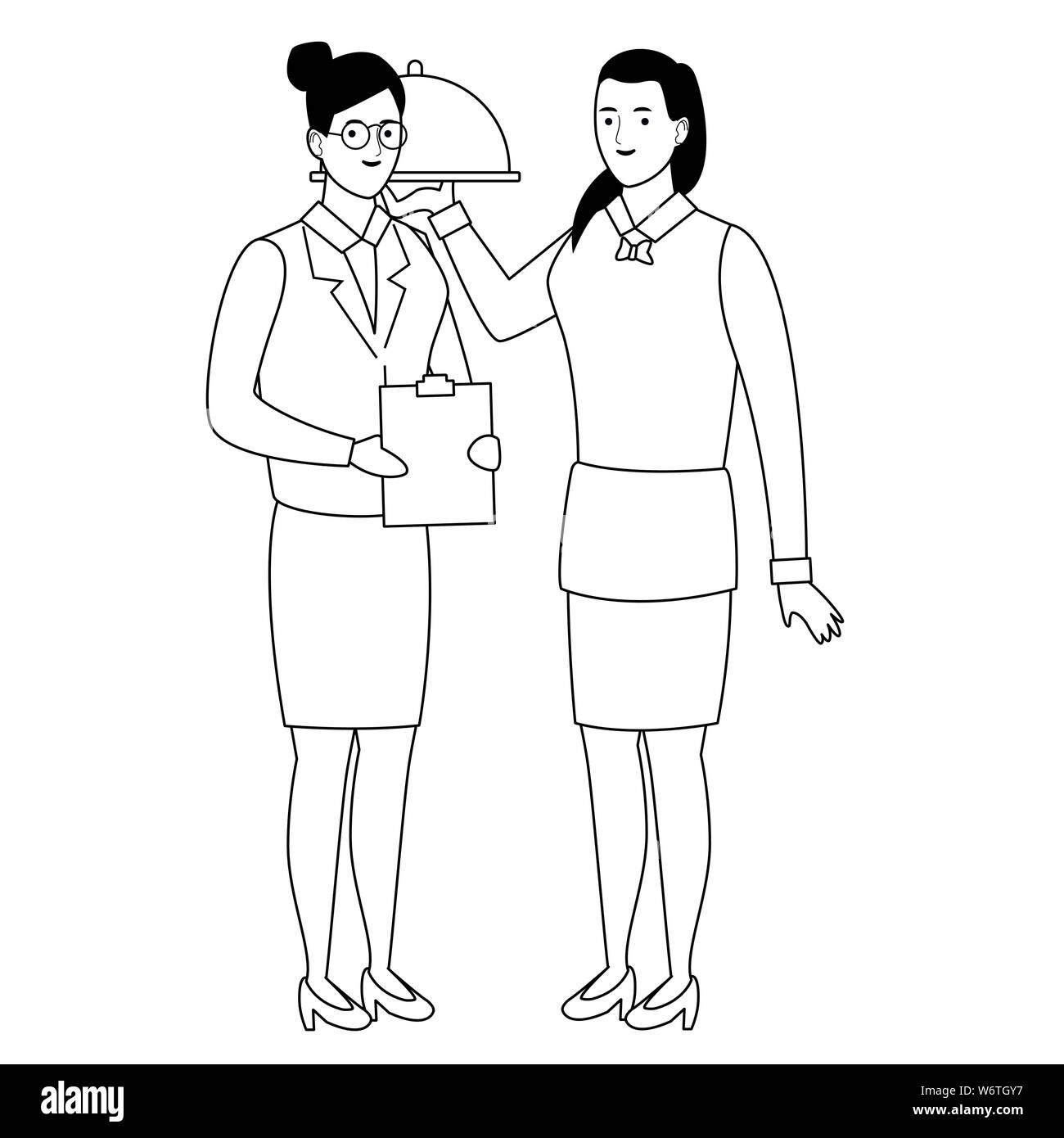 Workers characters cartoons hi-res stock photography and images - Alamy
