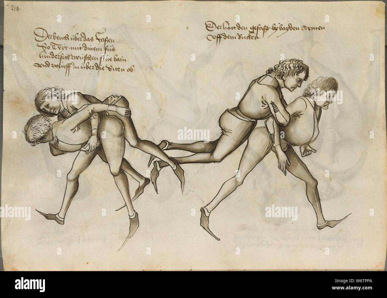 De Fechtbuch Talhoffer 213 Stock Photo Alamy