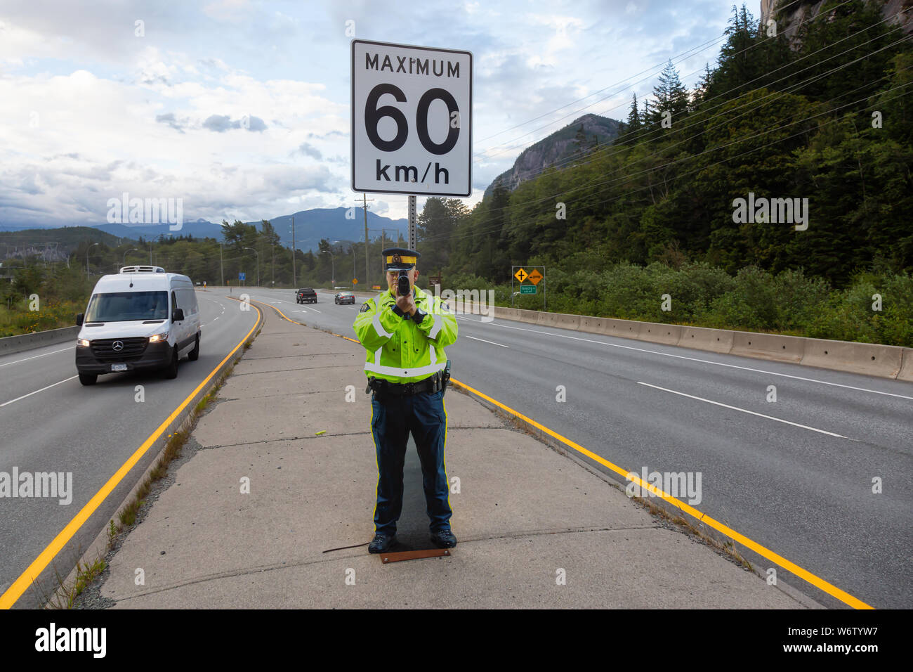 Cardboard cutout police officer hires stock photography and images Alamy