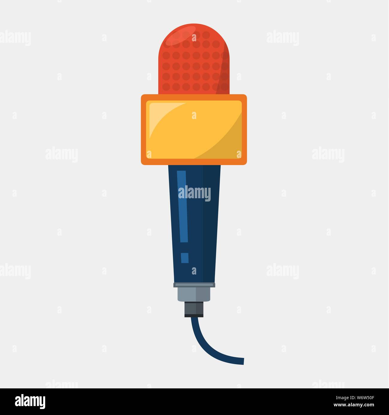news microphone vector illustration Stock Vector Image & Art Alamy