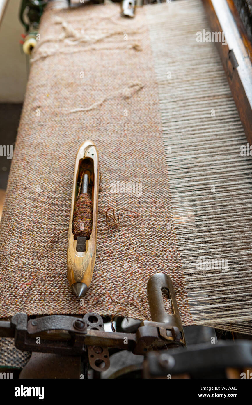 Weaving Wool Scotland High Resolution Stock Photography and Images Alamy