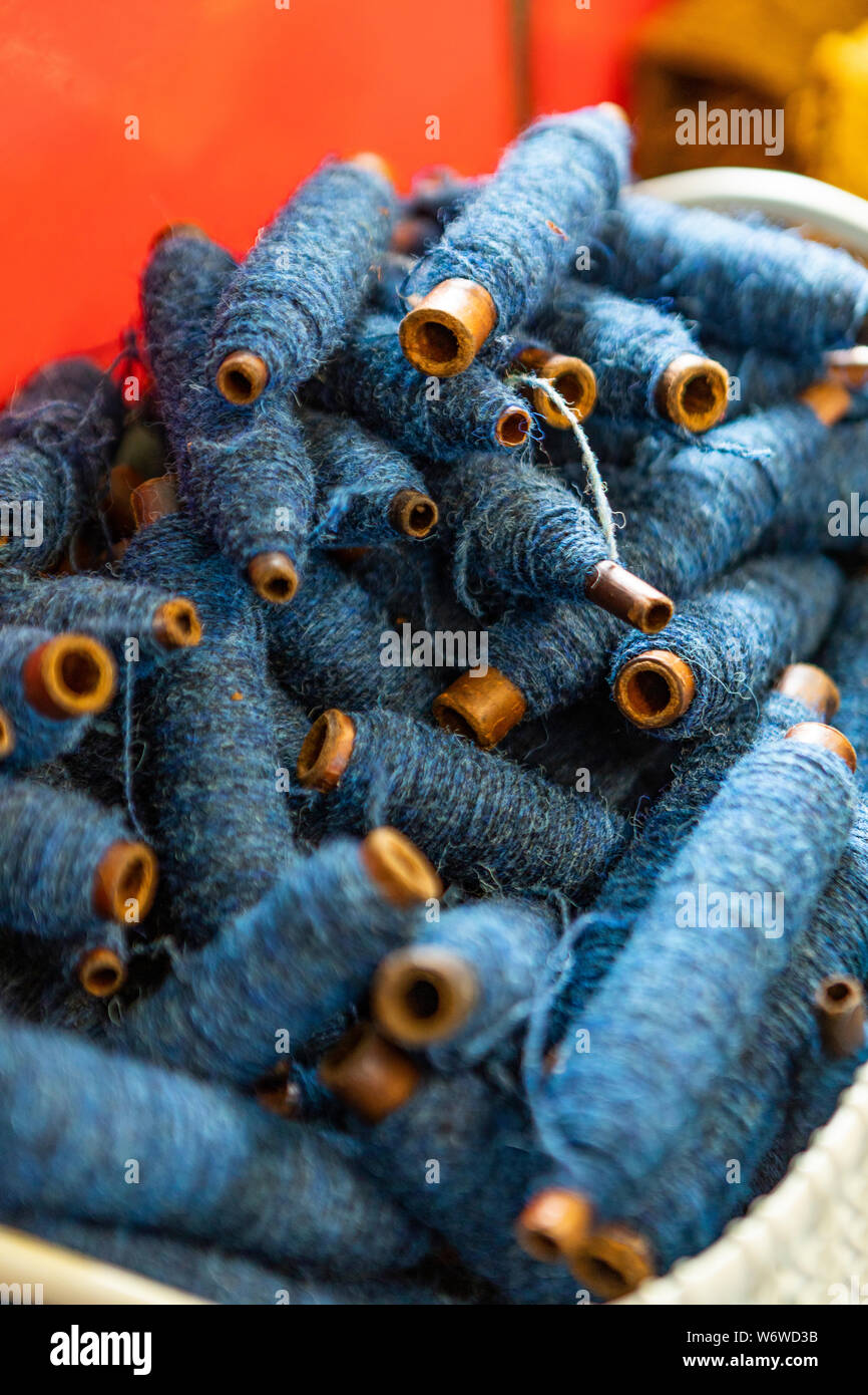 Woolen threads hi-res stock photography and images - Alamy