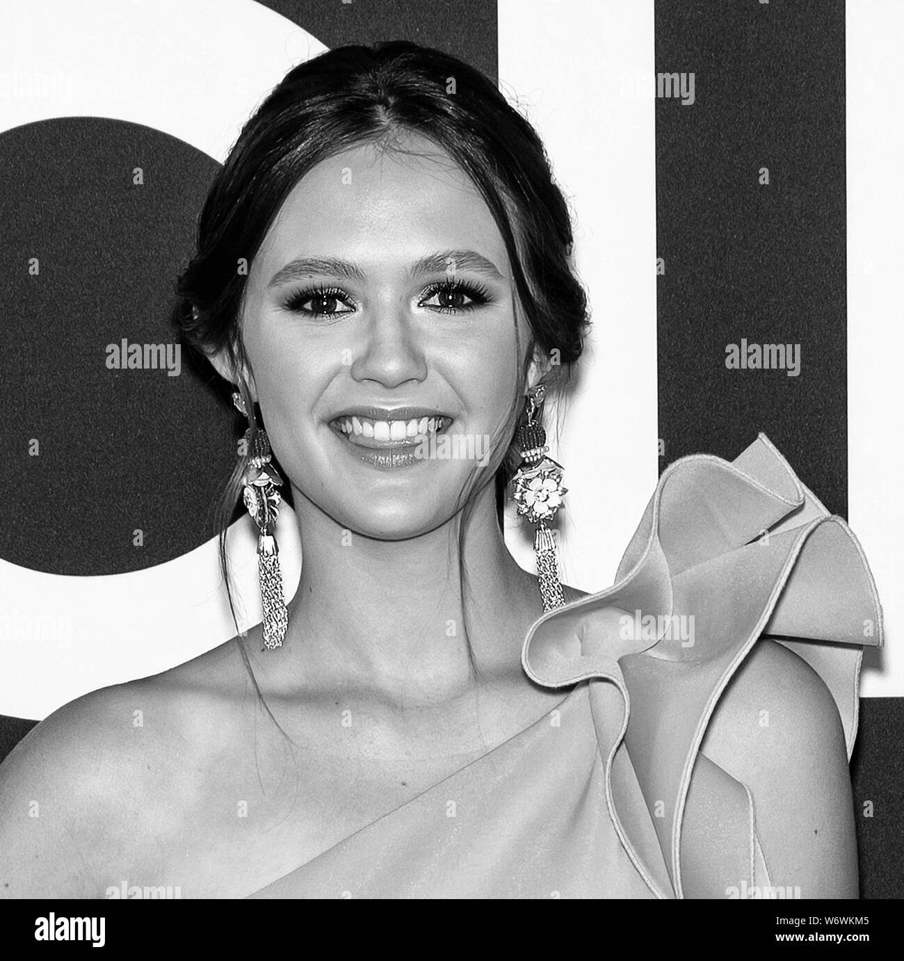 Los Angeles, CA - August 01, 2019: Olivia Sanabia attends the premiere
