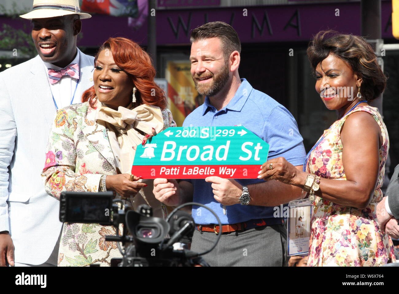 Patti LaBelle has a street named in her honour, the stretch of Broad