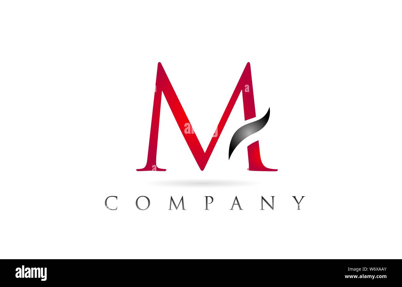 Letter m logo template stock image. Image of monogram - 166727459