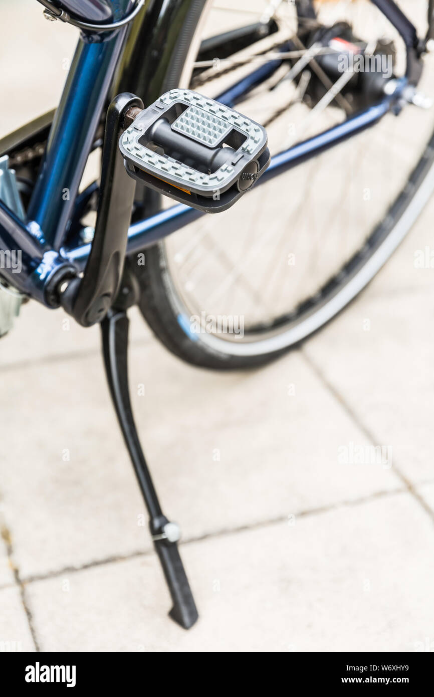 Bicycle - detail of pedal with gear and chain Stock Photo