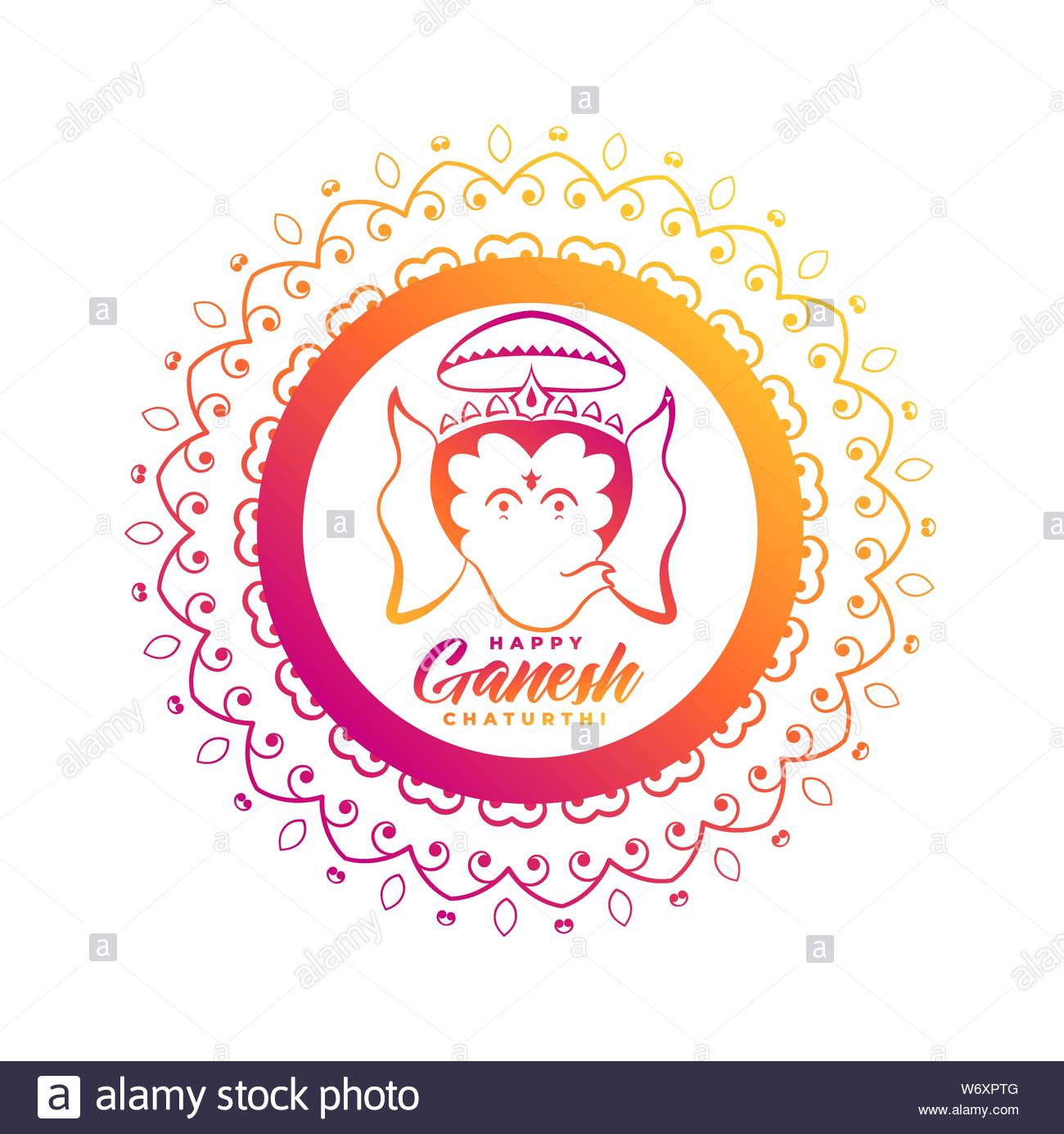 Download Free Ganesha Mandala High Resolution Stock Photography And Images Alamy PSD Mockup Template
