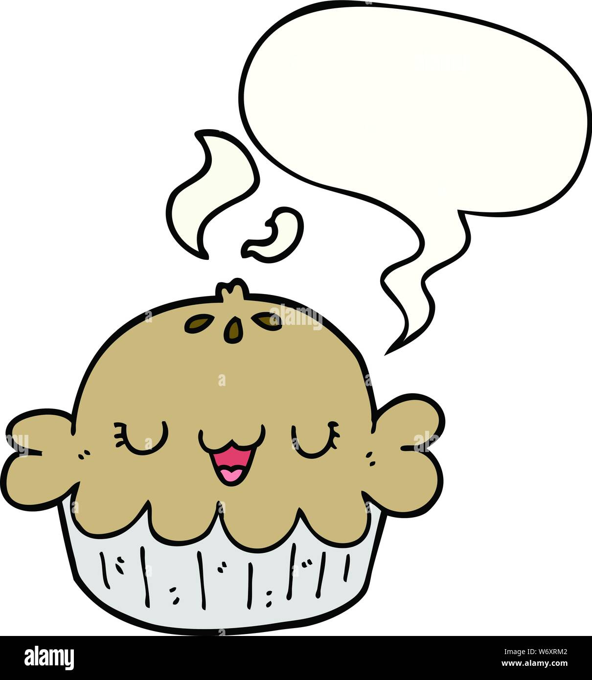 Talking Pie Animation cute cartoon pie with speech bubble Stock Vector Image & Art - Alamy