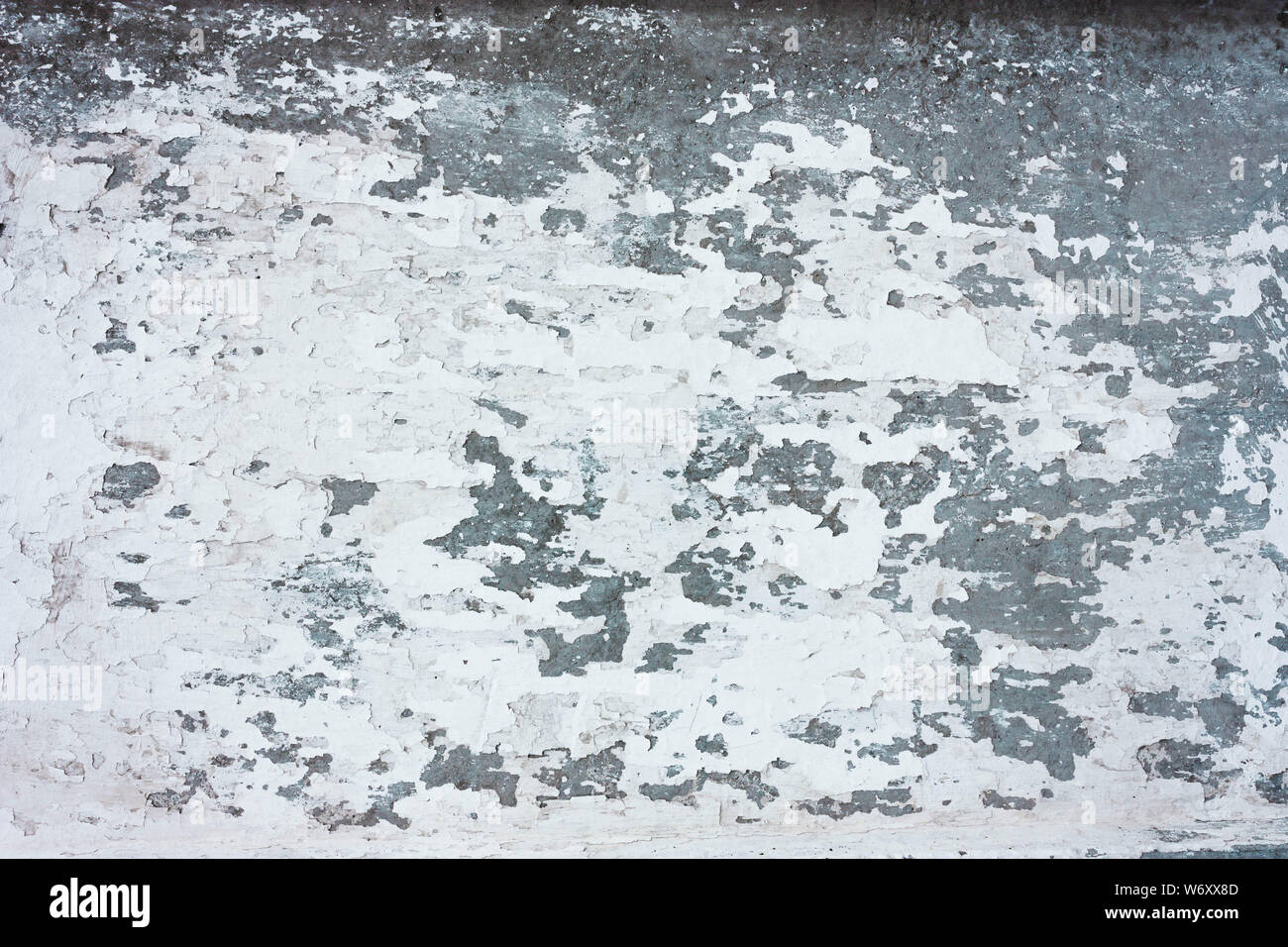White grunge stucco background with gray cement Stock Photo