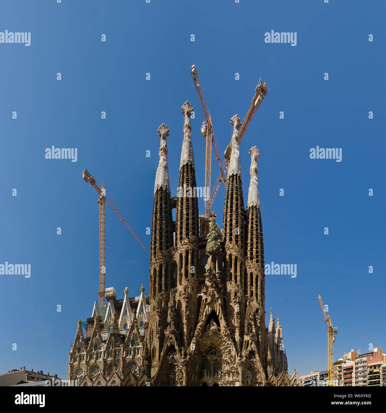 La Sagrada Familia masterpiece of architect Antoni Gaudi. June 2014 ...