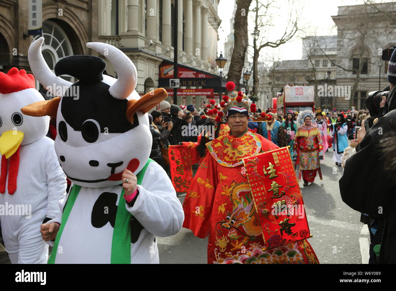 Chinese New Year Parade, Soho, London Stock Photo - Alamy