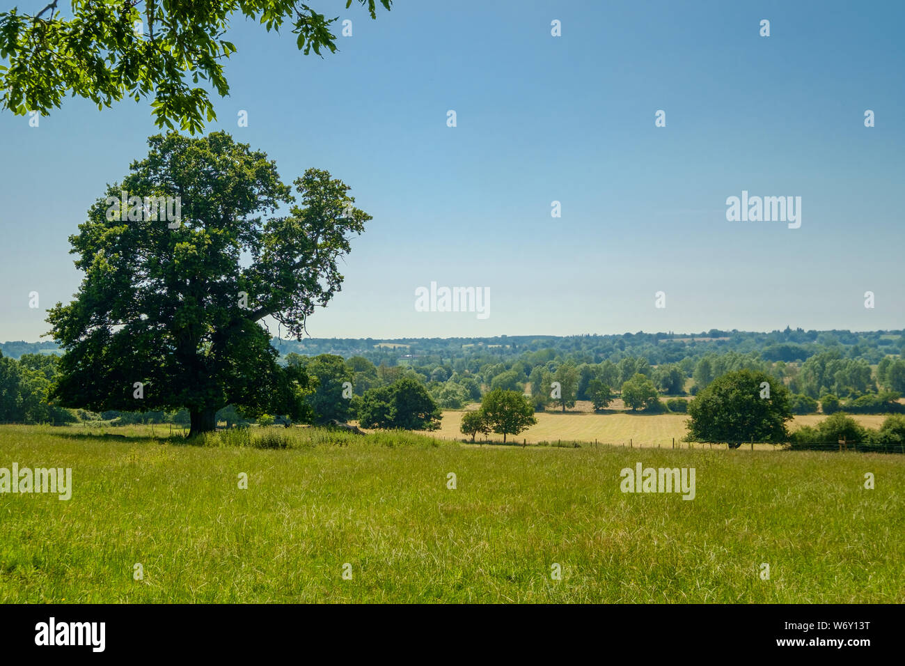Site Of The Stour Valley and Dedham Vale Stock Photo