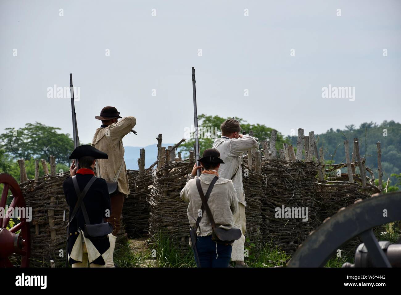 july 4 nyc revolution reenactment