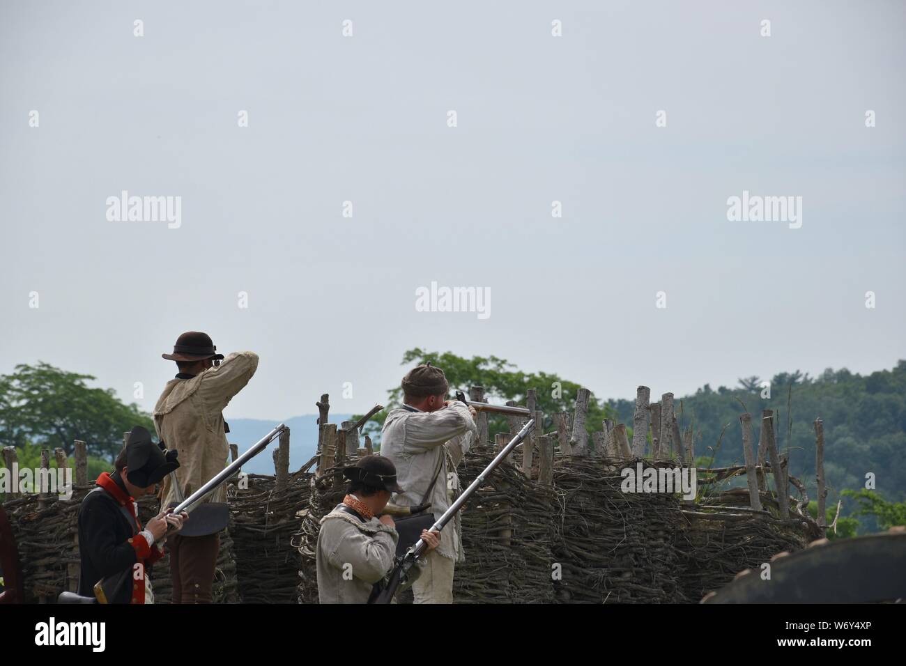 july 4 nyc revolution reenactment