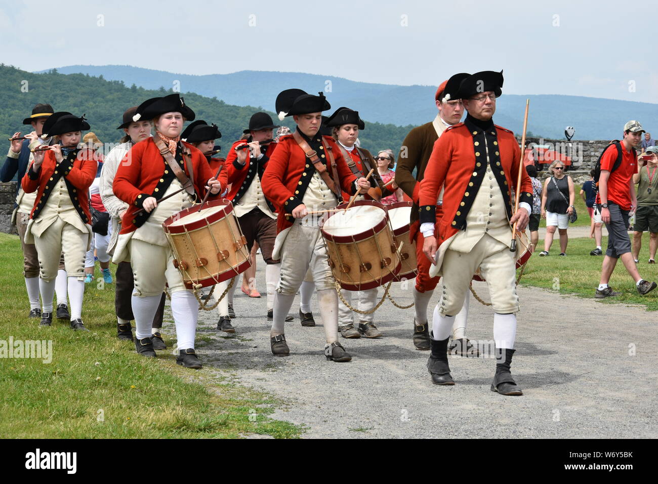 july 4 nyc revolution reenactment
