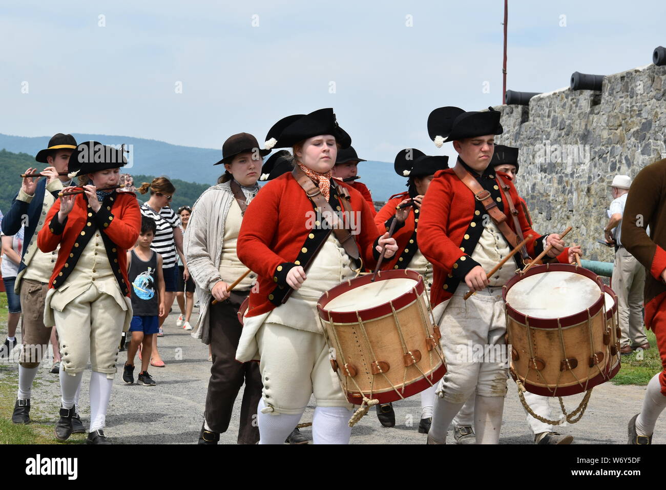 july 4 nyc revolution reenactment