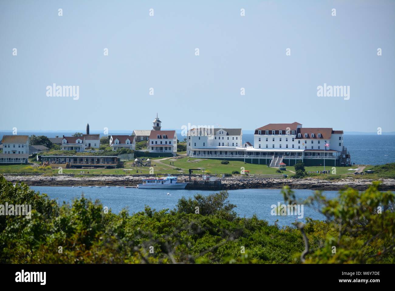 Views from travels around New England Stock Photo