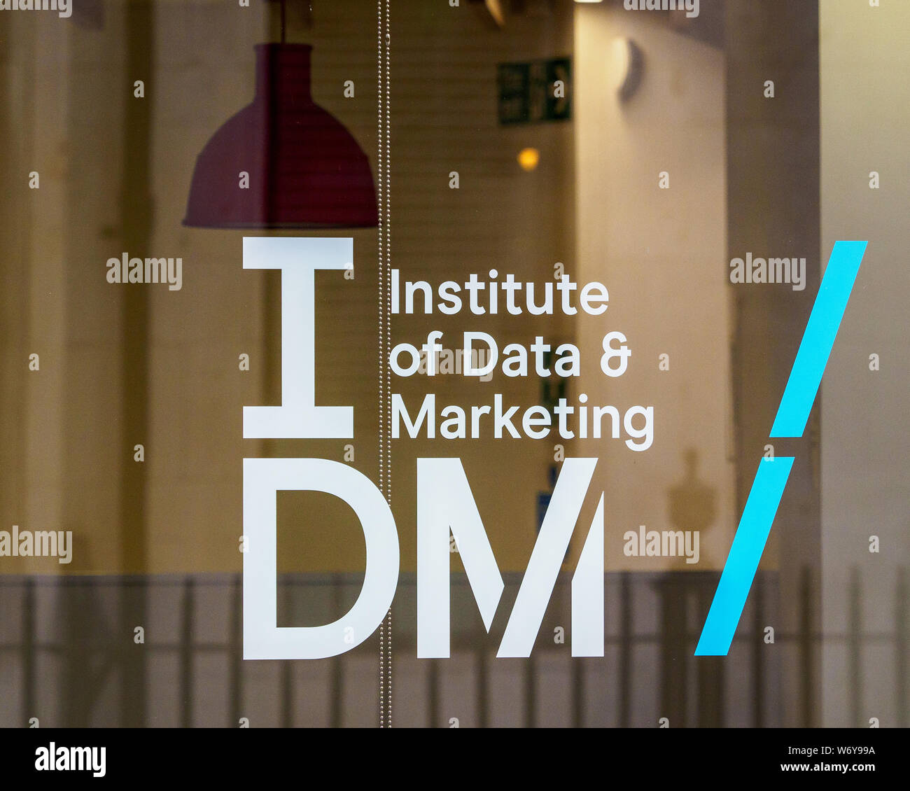 IDM Institute of Data & Marketing London - marketing training and support organisation Stock Photo