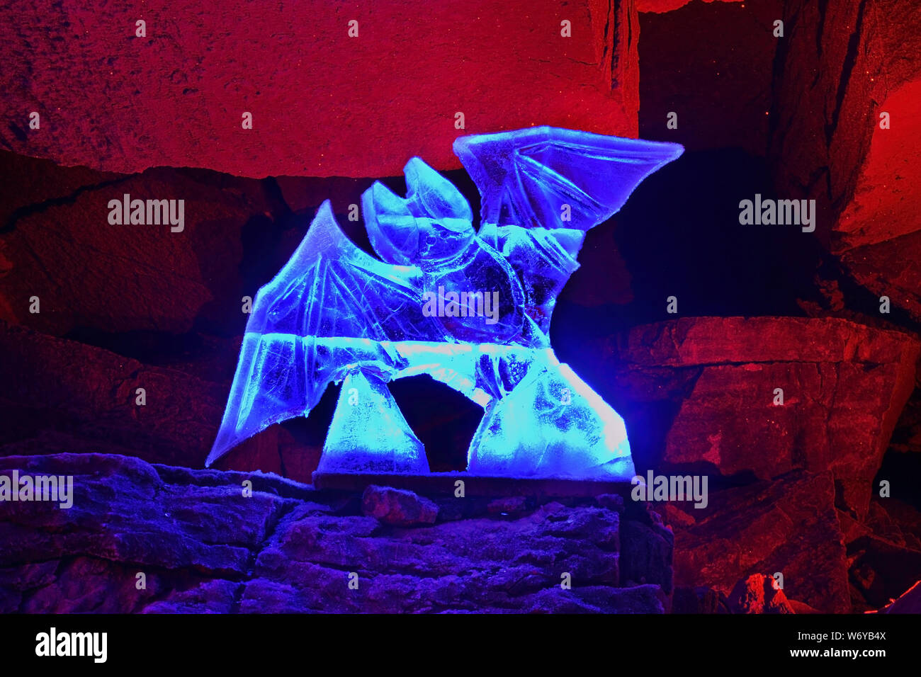 Kungur Ice Cave. Perm Krai. Russia Stock Photo - Alamy